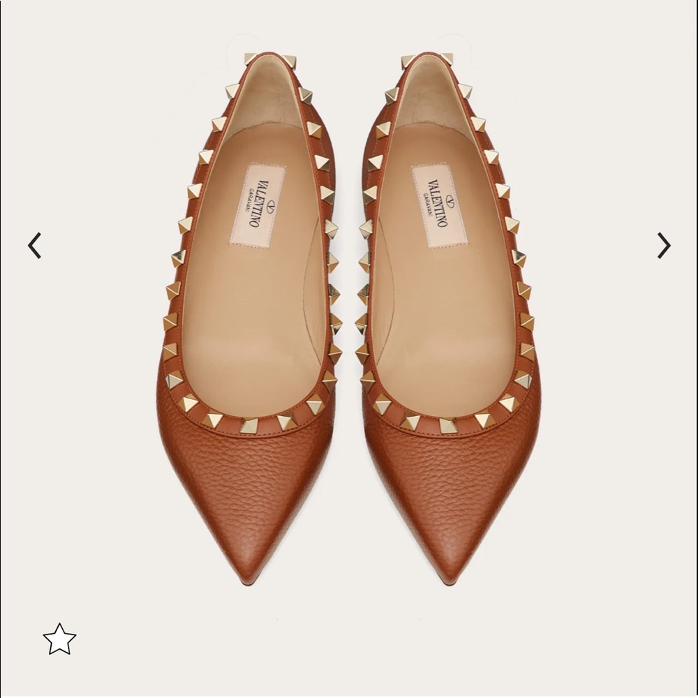 Valentino Garavani’s Rockstud ballet flats